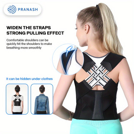 Improve Posture Instantly with Adjustable Back Support Belt