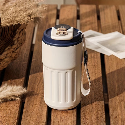 Smart Travel Mug with LED Temperature Display
