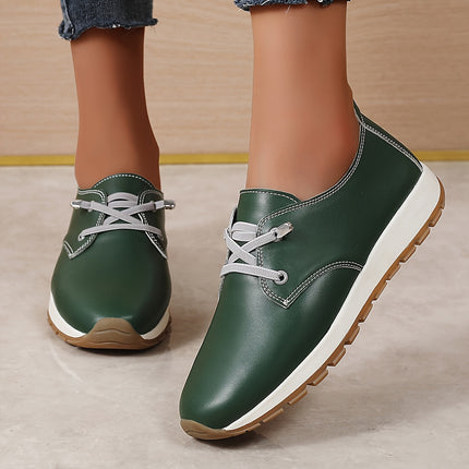 Women's Solid Color Loafers