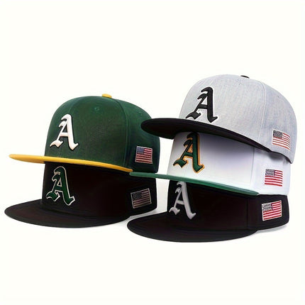 Gothic 'A' Snapback – Bold & Stylish - Monti Bargains