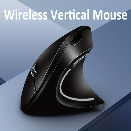 Ergonomic Vertical Wireless Mouse – Game & Work Effortlessl - Monti Bargains