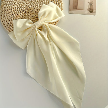 Elegant Retro Ribbon Bow Barrettes