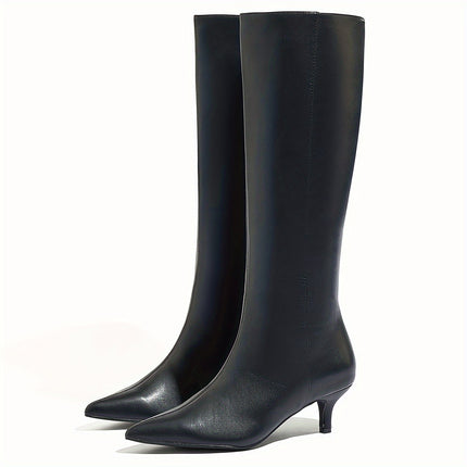 Chic Pointed Toe High Heel Boots