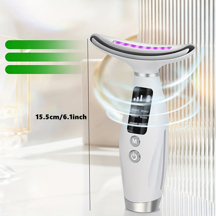 Rechargeable Facial & Neck Massager - 7 Modes