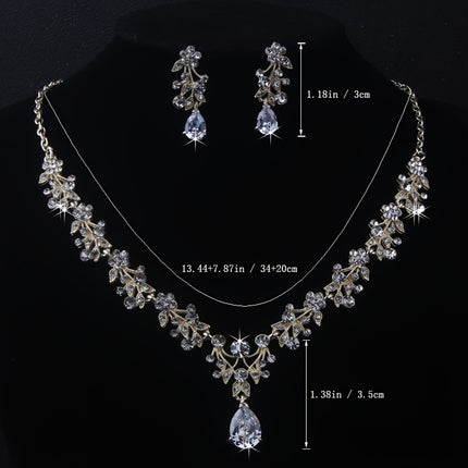 High-End Bridal Jewelry Set
