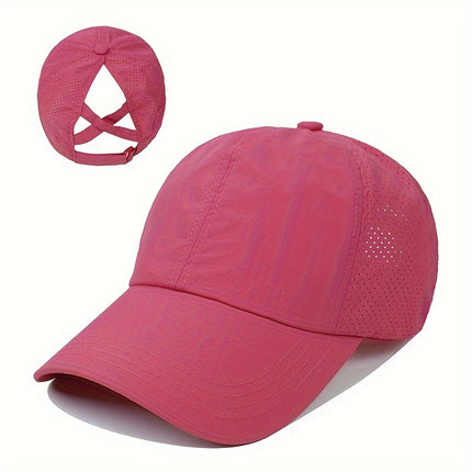 Ponytail Trucker Baseball Cap