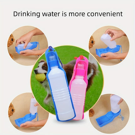 Foldable Dog Water Bottle - Monti Bargains