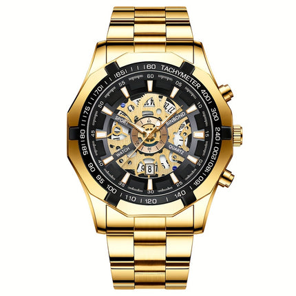 Hollow Quartz Waterproof Student Watch