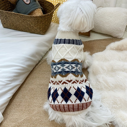 Cozy Knit Sweater for Dogs - Monti Bargains