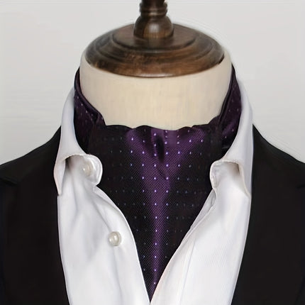 Retro Men’s Double-Sided Shirt Scarf