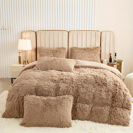 Luxurious Plush Duvet Cover Set - Soft & Cozy