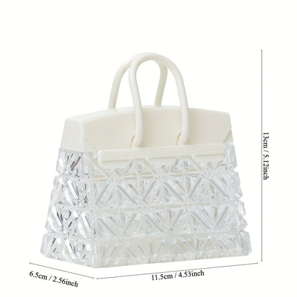 Chic Bag LED Night Light - Romantic 3D Petal Design