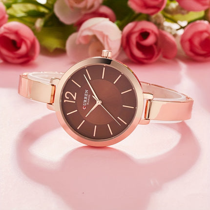 CURREN Women's Golden Quartz Watch