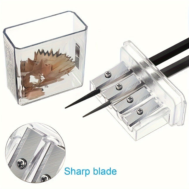 4-Hole Multifunctional Pencil Sharpener