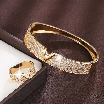 Chic V-Shape Jewelry Set - Monti Bargains