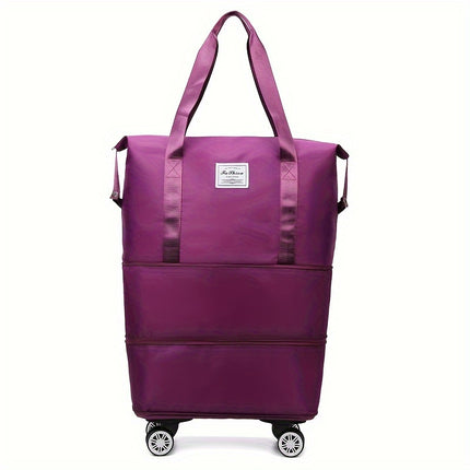 Extra-Large Foldable Travel Bag with Wheels