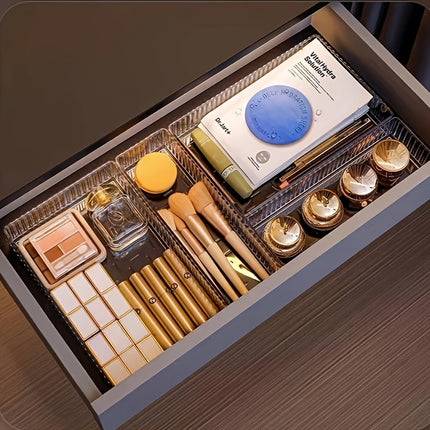 Acrylic Drawer Organizer Set - 7/8pcs Cosmetic Storage