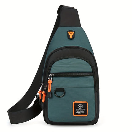 Men's Waterproof Crossbody Chest Bag