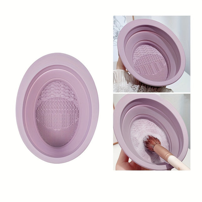 Portable Silicone Makeup Brush Cleaner