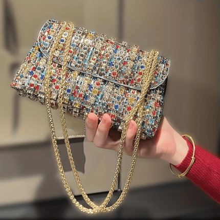 Elegant Rhinestone Evening Clutch