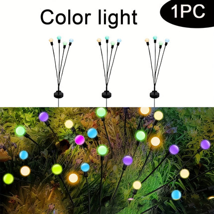 Solar Firefly Lights - Enchanting Glow for Gardens