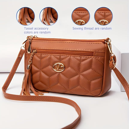 Chic Quilted Crossbody Bag for Women