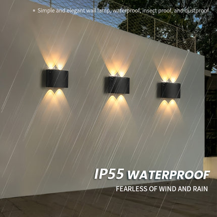 PIBAOGU 4W LED Wall Sconce - Waterproof, Modern Design