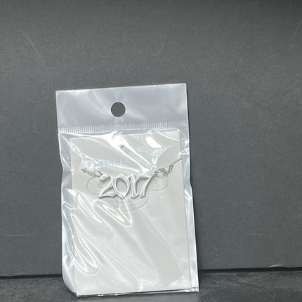 Custom Birth Year Stainless Steel Necklace