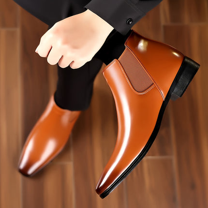Trendy Pointed Toe Chelsea Boots