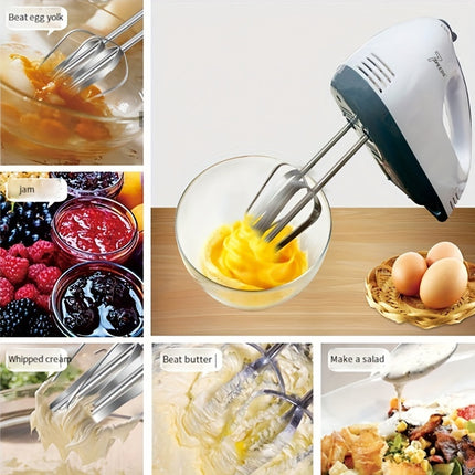 7-Speed Electric Hand Mixer - Perfect for Baking & Cooking