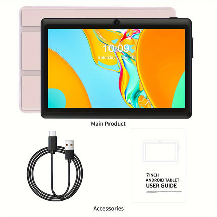 PRITOM 7-Inch Android Tablet – Powerful, Portable, and Durable