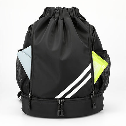 Versatile Drawstring Sports Gym Bag for Outdoor & Travel