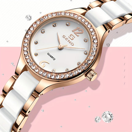 SENO Rose Gold Women's Quartz Watch
