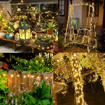 Solar Fairy Lights - Magical Outdoor Holiday Decorations