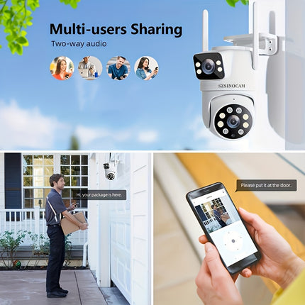 720P HD Outdoor Security Camera - Wireless