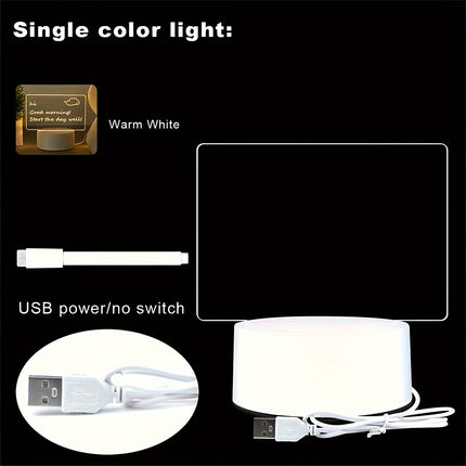 USB LED Message Board Lamp - Monti Bargains