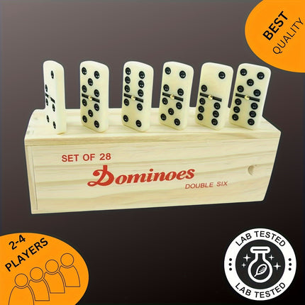 Classic Dominoes Set for Adults – Perfect Holiday Gift