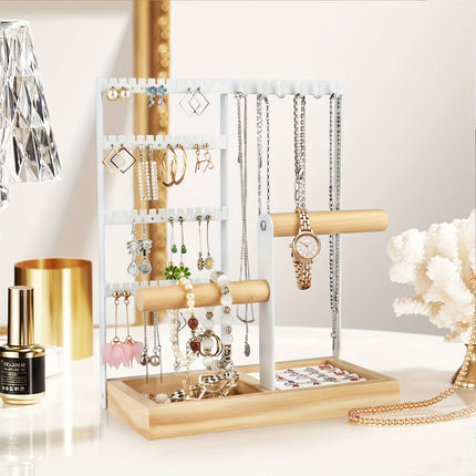 Metal Desktop Jewelry Rack