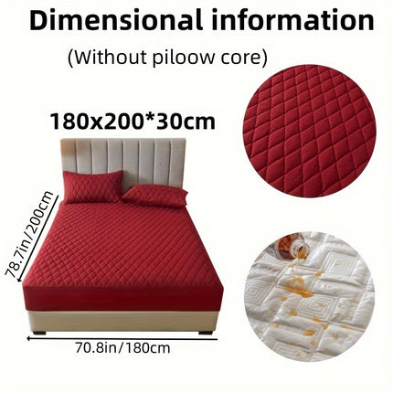 Waterproof Fitted Sheet Set - Soft & Comfortable Bedding