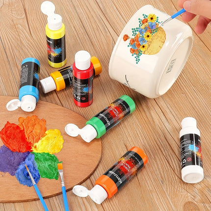 12-Bottle Acrylic Paint Set