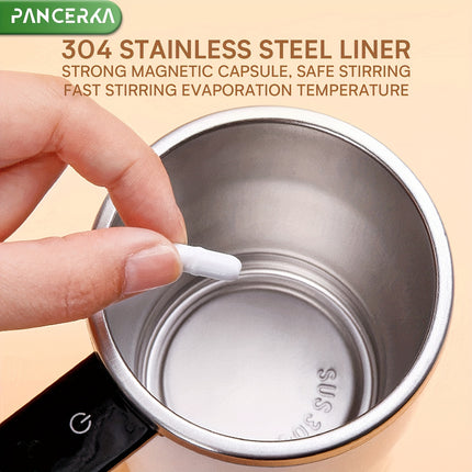 Rechargeable Self-Stirring Mug – Keeps Your Drink Perfect