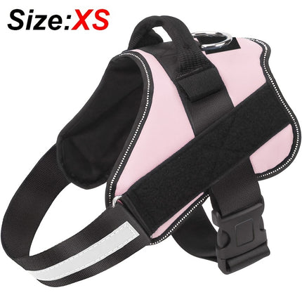 Reflective No-Pull Dog Harness with Easy-Grab Handle - Monti Bargains