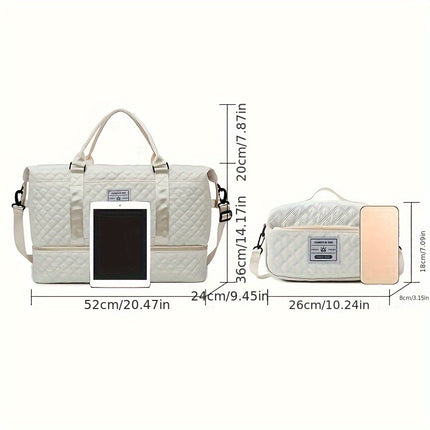 Stylish Large Capacity Travel Duffle Bag