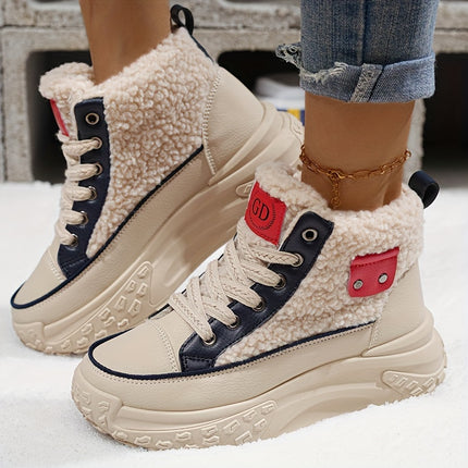 Women's Cozy Plush Snow Boots