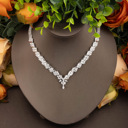 Luxurious Leaf Wedding Jewelry Set