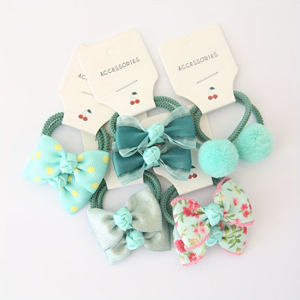10pcs Cute Bowknot Hair Bands