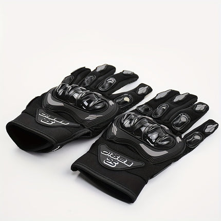 Breathable Summer Motorcycle Gloves – Non-Slip Touch Screen