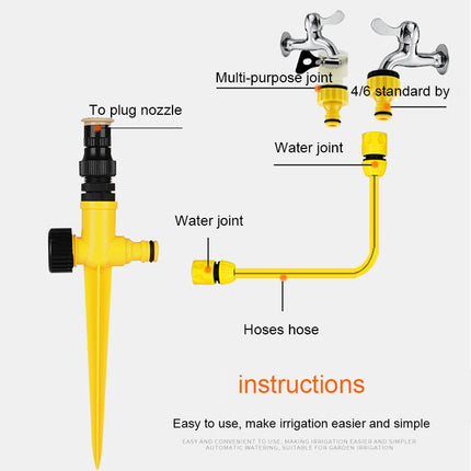 360° Rotating Lawn Sprinkler - Monti Bargains