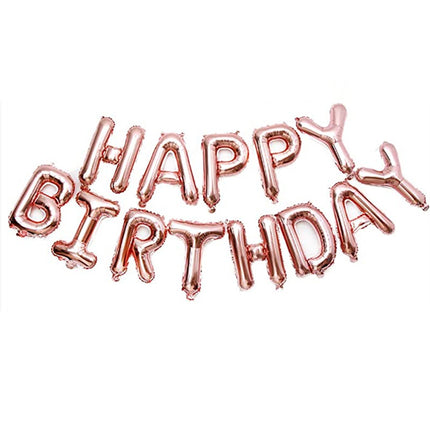Customizable Foil Letter Balloon Banner