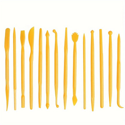14pcs Clay Sculpting & Carving Tools